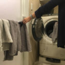 洗濯物が片づく!　家事シェアストレスも解消?! タオルやふきんをたたまず、しまわない仕組み