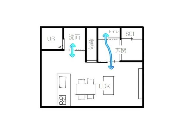 狭小住宅でも広く暮らしたい。部屋を広く使える鍵は「廊下のカタチ」