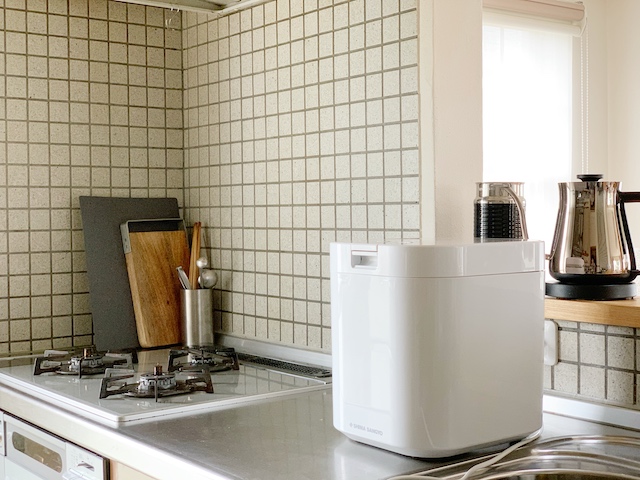 生ごみの悪臭問題を解消！家庭用生ごみ減量乾燥機「パリパリキュー」