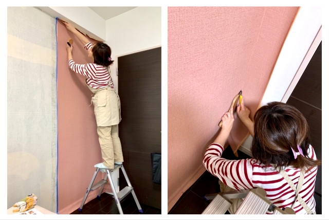 【実録】DIY初心者が自宅の壁紙張り替えに挑戦！～実際にやってみた編～