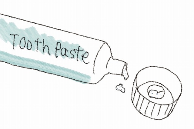歯磨き粉キャップの「開けっ放し」「掃除」のイライラは、ワンプッシュの容器で解決！