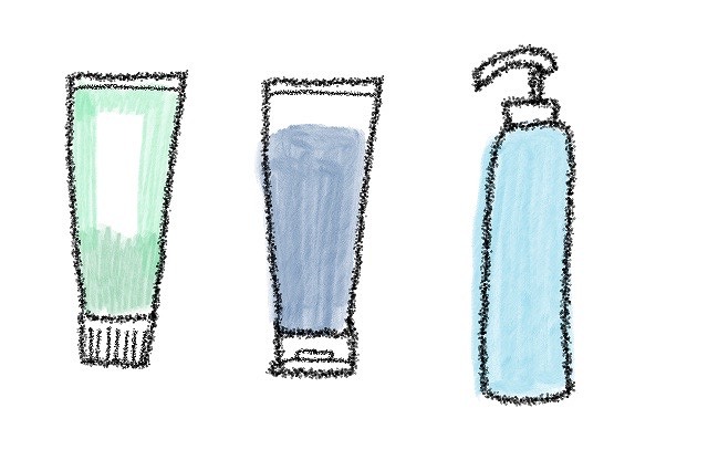 歯磨き粉キャップの「開けっ放し」「掃除」のイライラは、ワンプッシュの容器で解決！