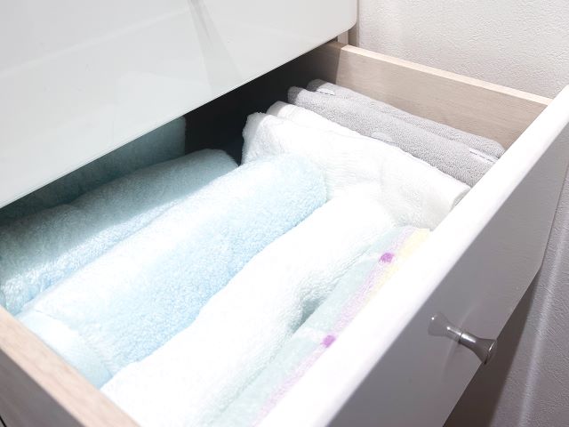 頂き物のタオルが使えるようになった！使い方と収納のコツとは？