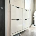 マンションの狭い洗面所に最適！IKEAの靴箱が10年愛用の収納になりました