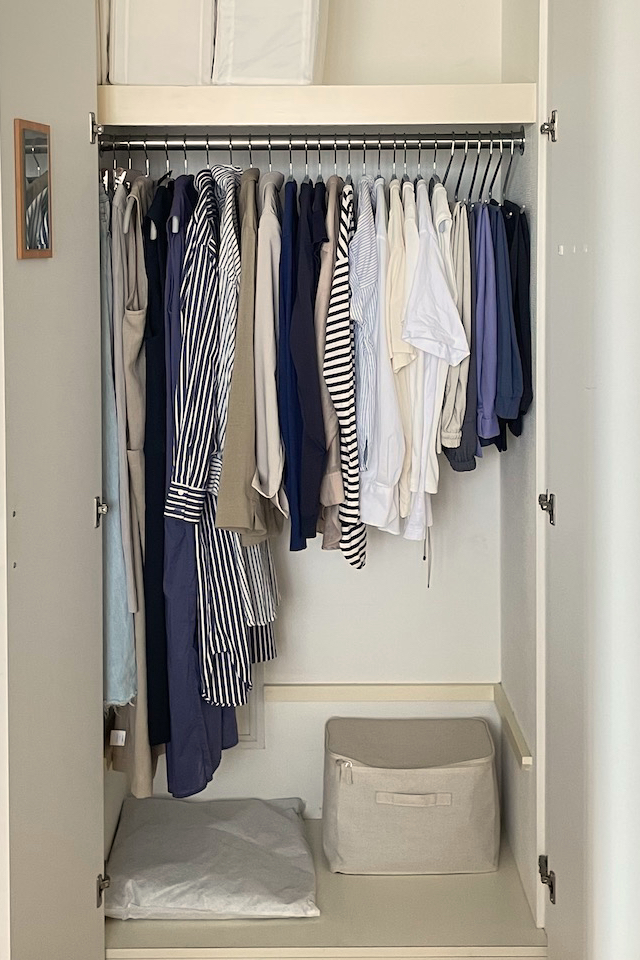【50代必見】洋服を59枚に厳選できた！着心地も収納も快適になる見直しのコツ