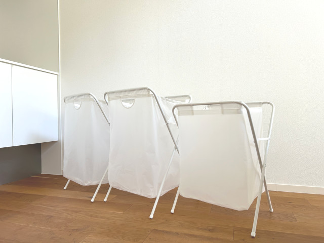 ゴミ箱は家に3つだけ！ IKEA「イェル」をゴミ箱にしたら45ℓ袋使える＆ふたなしで臭わない