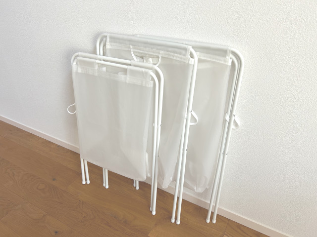 ゴミ箱は家に3つだけ！ IKEA「イェル」をゴミ箱にしたら45ℓ袋使える＆ふたなしで臭わない